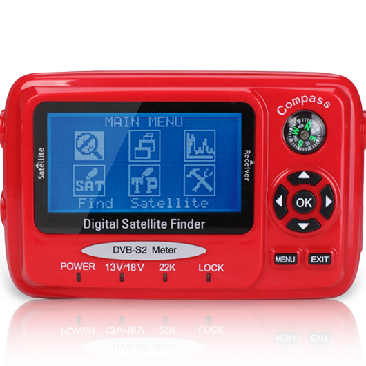 Dvb-s2 Digital Satellite Finder Meter Professional Cheap Satellite Finder SF-550