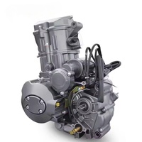 Ensemble Moteur à Piston Refroidi par Eau 200CC 4 Temps pour Moto Apsonic