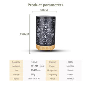 Diffuseur d'arômes en fer, 35 dB, alimenté par USB, avec contrôle par application, pour usage domestique - Product Image 4
