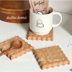 Wholesale Classic Wooden <b>Coffee</b> Cup Holder Heat Insulation Pad with Walnut Coaster for Home Use - Product Image 1