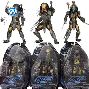 Celtic Predator Masked Scar Predator Figure Alien Action Figure Toys Collection Model Toys Joint Movable Children's Gifts
