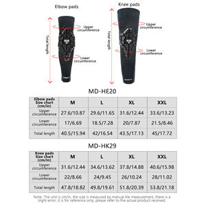 Respirant doux moto genou protecteur Motocross course coude genou équipement <span class=keywords><strong>de</strong></span> protection vtt DH vélo main manchon protecteur coussinets - Product Image 4
