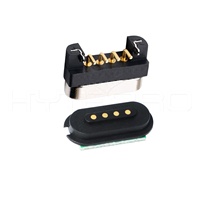 Hytepro Mini-universel 4 Pogo Pin Magnetic Pcb Connector 12v Power Plug