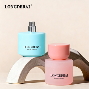 Botella de Perfume de Vidrio Vacía de Alta Gama, 30ml 50ml 100ml, Redonda, de Lujo, con Pulverizador - Product Image 5
