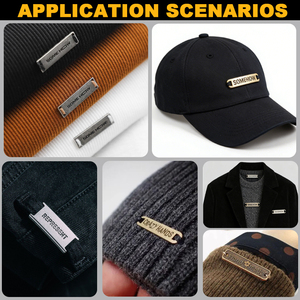 Etiquetas Metálicas para Ropa, Accesorios de Ropa, Aleación de Zinc, Diseño de Logotipo de Marca Personalizado, Etiquetas de Metal para Prendas - Product Image 6
