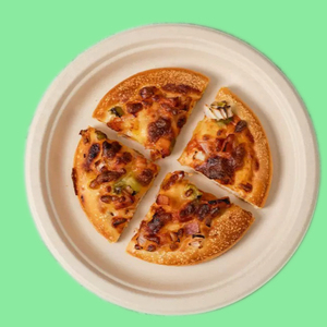 Sản Phẩm Trung Quốc Compostable Tre Bữa Ăn Tối Tấm Bagasse Phân Hủy Sinh Học Mía Dùng Một Lần Giấy Tấm Bữa Ăn Tối Bộ Đồ Ăn - Product Image 3