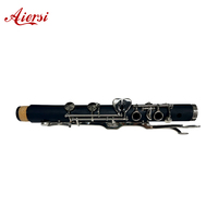 Hot Sale Woodwind Instrument Black 18 Keys G Tone Profesional Clarinet for Adults