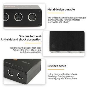 DOREMiDi <span class=keywords><strong>MIDI</strong></span> Box 1-in 6-out <span class=keywords><strong>MIDI</strong></span> Splitter Converter <span class=keywords><strong>Host</strong></span> Box Plug and Play Compatible avec tous les appareils d'interfaces standard <span class=keywords><strong>MIDI</strong></span> - Product Image 4