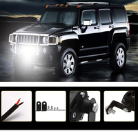 12V/24V 27 W Voiture LED Travail Barre Lumineuse 27 W LED Pod 3030 LED Projecteur Phare Étanche pour Voiture Camion 4x4 SUV ATV Marine