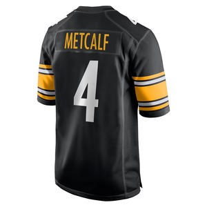 Camisetas de Fútbol Americano de Pittsburgh, Camiseta de Jugador Bordada <span class=keywords><strong>y</strong></span> Cosida # 4 Metcalf # 5 Ramsey # 6 Reinas # 8 Rodgers #   90 vatios - Product Image 4