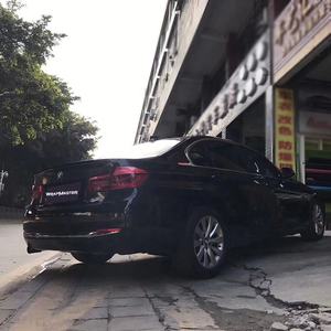 WRAPMASTER <span class=keywords><strong>Vinilo</strong></span> <span class=keywords><strong>Adhesivo</strong></span> Negro Brillante para Automóviles, Rollo de <span class=keywords><strong>Vinilo</strong></span> Cristal para Envolver Vehículos, 1.52*18m - Product Image 3