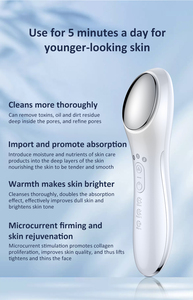 Gentle Electric Stimulation <strong>Ionic</strong> Massage Device for Relaxation Features Anti-Puffiness - Product Image 4