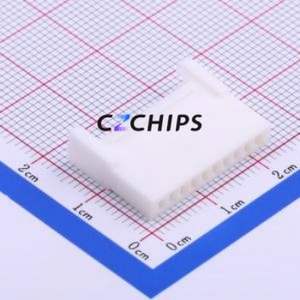 HX20020-10R Housing (Wire-to-Board / Wire-to-Wire) P=2mm Connector ( Jack Structure: 1x10P )( Pitch: 2mm )( Number of Rows: 1 ) - Product Image 1