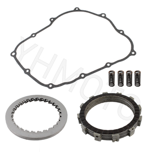 Para <span class=keywords><strong>Honda</strong></span> NX650 XR600R XR650L XR650 R <span class=keywords><strong>L</strong></span> <span class=keywords><strong>XR</strong></span> 600 NX <span class=keywords><strong>650</strong></span>, piezas de motocicleta, Kit de juntas de embrague, placas de disco de acero de fricción de resorte - Product Image 1