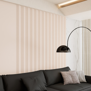En promotion : Panneau composite bois-plastique imperméable, rainuré, revêtement mural WPC pour salon - Product Image 2