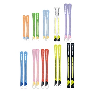 Ensemble de <span class=keywords><strong>ski</strong></span> Freestyle pour débutants avec fixateur de planche double et bâton de marche pour hommes et femmes - Product Image 1