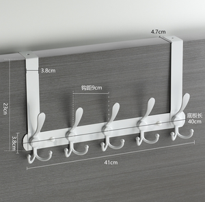 Crochet mural élégant en métal de haute qualité plaqué argent pour la maison, la gestion de robe d'hôtel, la vente en gros à bas prix pour la salle de bain et la cuisine - Product Image 5