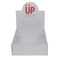 Boîte en carton pour plateau de traiteur Boîtes alimentaires en papier kraft Boîte d'emballage de sushi à emporter personnalisée