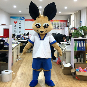 Traje de Mascota de dibujos animados de zorro de diseño personalizado de alta calidad OEM traje de animal de empresa para adultos para fiestas - Product Image 2