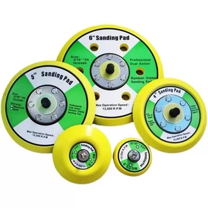 Plaque de support pour ponceuse de voiture, 5 ", avec boucle crochets, polisseuse sous vide, s'adapte également pour meuleuse électrique - Product Image 1