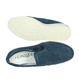 Chaussures de marche en daim bleu pour femmes Cinzia Soft, taille 36 37 39 40 41 - Product Image 6