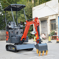 Mini Excavadora de 1.5 Toneladas RLD 15B con Motor Koop de Alta Potencia, Bomba Hidráulica Shimadzu, Motor y Engranaje en Venta