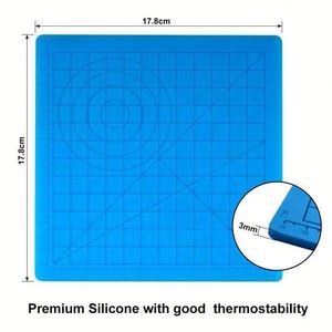 3D Printing Pen <b>Silicone</b> Design <b>Mat</b> with Finger Stall Drawing Tools Template Accessories for Office & School Use - Product Image 3