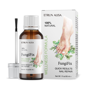 ETRUN ALISA Marque privée Anti-infection Paronychie Onychomycose Fongique Soins des <span class=keywords><strong>pieds</strong></span> Sérum Gel d'élimination des champignons des ongles Huile de récupération - Product Image 1