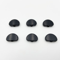 Promotional Wholesale Plastic Large Semicircular Tuning Peg Knob Handles Replacement Parts for Electric Guitar Bass Ukulele