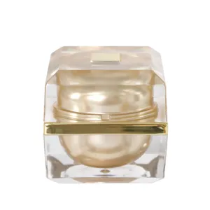 15g 30g 50g acrylic cosmetic packaging jar empty plastic eye cream container jar for skin care