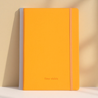 A5 Fournitures de papeterie Premium Gratitude Journaux Agenda Personnalisé Imprimé PU Cuir Relié Recyclable Bio-dégradable PP Cadeau