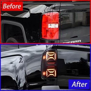 Conjunto <span class=keywords><strong>de</strong></span> Luces Traseras para <span class=keywords><strong>GMC</strong></span> <span class=keywords><strong>Sierra</strong></span> 2014-<span class=keywords><strong>2018</strong></span>, Lámparas Traseras LED <span class=keywords><strong>de</strong></span> 12V, Nueva Actualización <span class=keywords><strong>de</strong></span> Alta Calidad, Accesorios Plug and Play - Product Image 3
