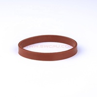 Banda de goma Natural de Tpu, redonda, plana, elástica, personalizada, negra, a la venta