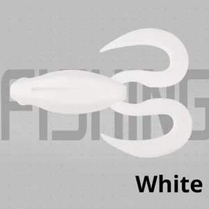 Señuelo de rana de patadas de <span class=keywords><strong>agua</strong></span> flotante de plástico ABS simulación de cebo suave Artificial para la vida silvestre que atrae Bass Pike Ray - Product Image 6