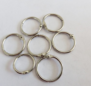 Anneaux de reliure de carnet de notes à feuilles mobiles de 2 pouces Anneaux de reliure en métal nickelé - Product Image 5