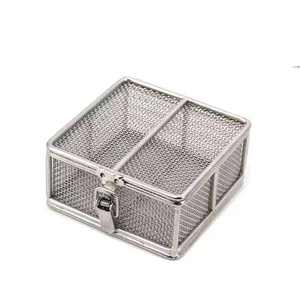 Bandeja de esterilización de acero inoxidable aplicable al Hospital Cesta de malla de esterilización de operación de instrumentos de acero inoxidable 304 médico - Product Image 1