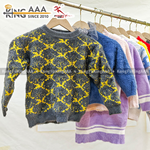 เสื้อสเวตเตอร์ถักมือ<span class=keywords><strong>สอง</strong></span>คุณภาพพรีเมียม KingAAA แบบหวานๆ แต่งระบาย อุ่นสบาย คอกลม เสื้อกันหนาวเด็ก<span class=keywords><strong>มือ</strong></span><span class=keywords><strong>สอง</strong></span> ชุดลำลองประจำวัน เสื้อผ้า<span class=keywords><strong>มือ</strong></span><span class=keywords><strong>สอง</strong></span> - Product Image 2