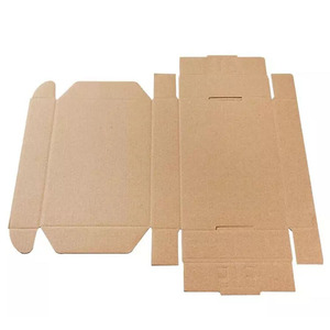 Caja de correo de papel Kraft corrugado para ropa, caja de envío de correo sin logotipo, papel para embalaje exprés - Product Image 5