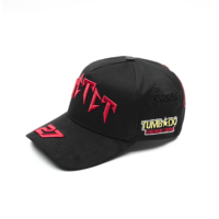 Casquettes de baseball de luxe pour hommes à 5 panneaux, style A-frame, en daim, à large bord doré, avec logo métallique, pour barbiers, vente en gros