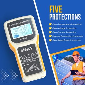 BSSY)EY1600W GÜNEŞ PANELI test cihazı, DC/AC güç ölçer, fotovoltaik multimetre, açık devre gerilimi otomatik manuel MPPT - Product Image 3