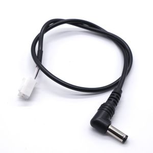 Kabel Adaptor Daya dengan Bentuk L, Konektor DC 5.5x2.1mm Male Sudut Kanan ke XH2.54 2Pin Female - Product Image 1