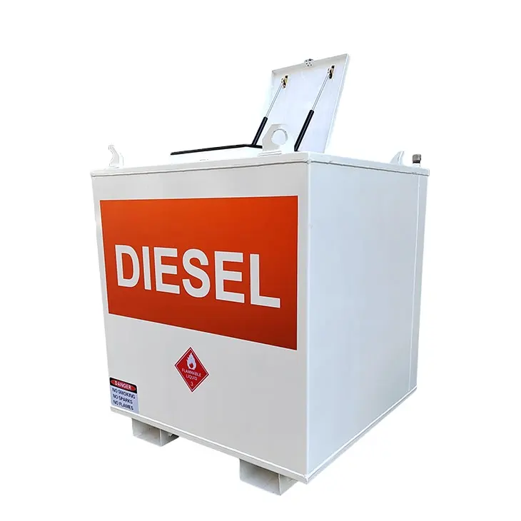 Mini tanque de cubo de almacenamiento de gasolina diésel Ibc de combustible móvil portátil a la venta