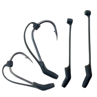 500-teiliges Karpfenangelzubehör: Hakenhülsen, Ready-D-Rig Aligner Haken, Anti-Tangle-Hülsen, Pop-Up Boilie Terminal Tackle