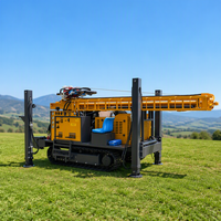 Machine de forage de puits d'eau, machine de forage hydraulique diesel, profondeur de forage de 300 m
