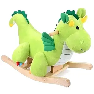 2024 Venta caliente diseños populares montar caballo mecedora juguetes de peluche animales de peluche muñecas peluches bebé para niños personalizados