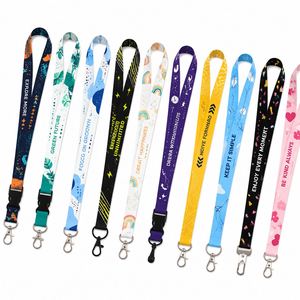 Promotional <b>Office</b> Business Gift Lanyard <b>Phone</b> Neck Strap Tool Keychain Printing Sublimation Polyester Lanyards With Logo Custom - Product Image 1