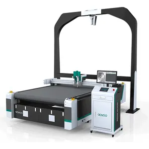 AOYOO 1625 cnc automatic knife carpet flatbed garment pattern Clothing Cnc Soft Materials Cutting Machine Strong supplier