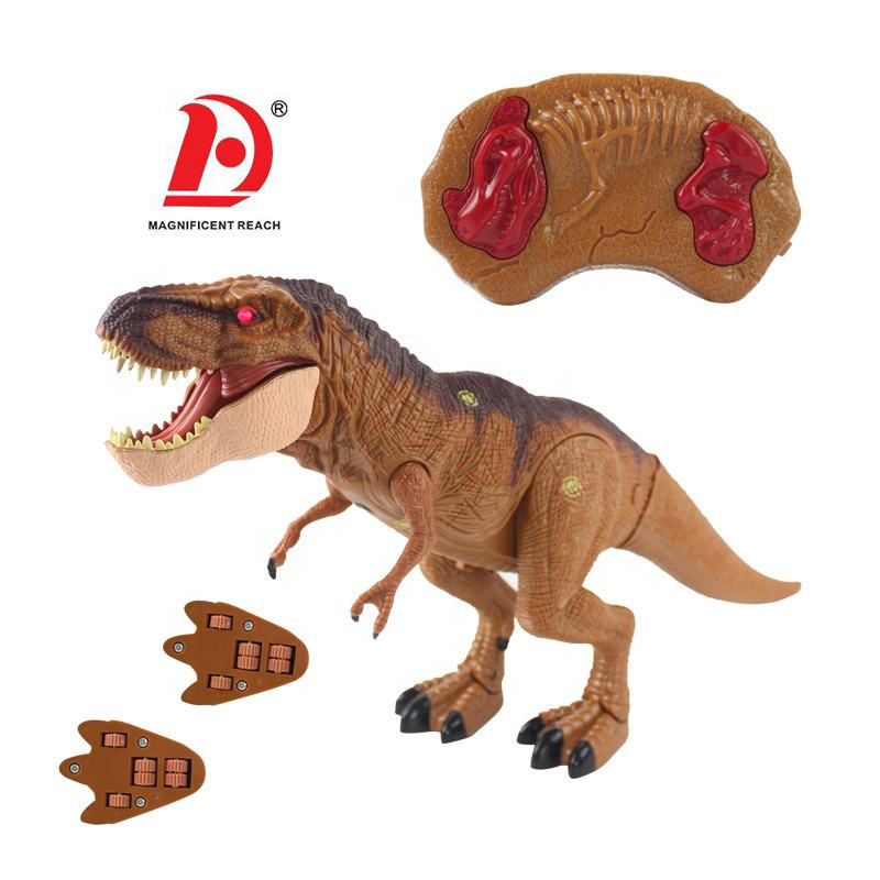 HUADA Kids RC Remote Control Infrared Walking Dinosaur Toy