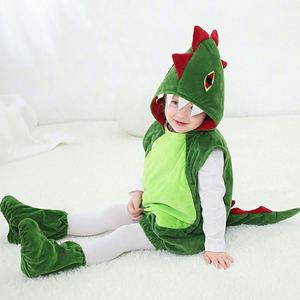 Disfraz de Dinosaurio para Niños y Niñas 2026, Traje Verde de Lujo para Halloween y Navidad - Product Image 2
