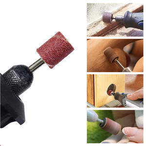 Papier de verre cylindrique à haute dureté 80-600 grains, outils de polissage et de meulage pour perceuse à ongles électrique, ensembles d'outils pour le travail du bois - Product Image 2